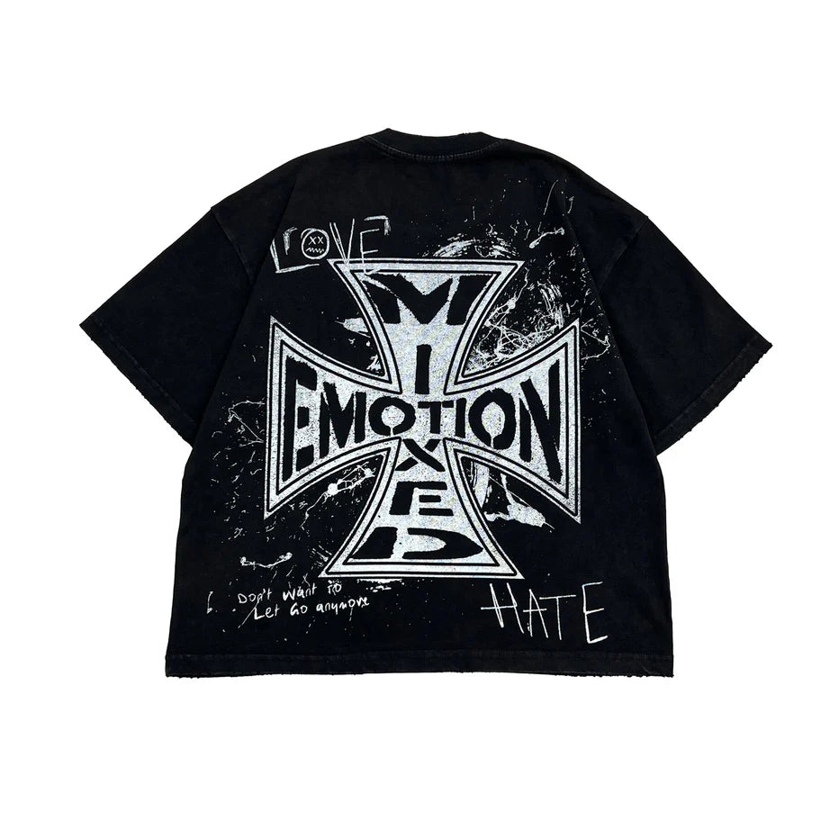 MIXED EMOTION CHAOS TEE