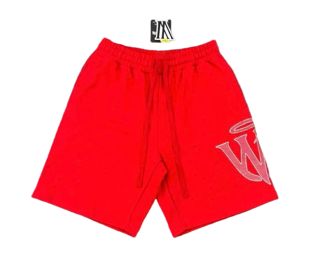 WDS STUDIO SHORTS  SHORTS GREY/RED