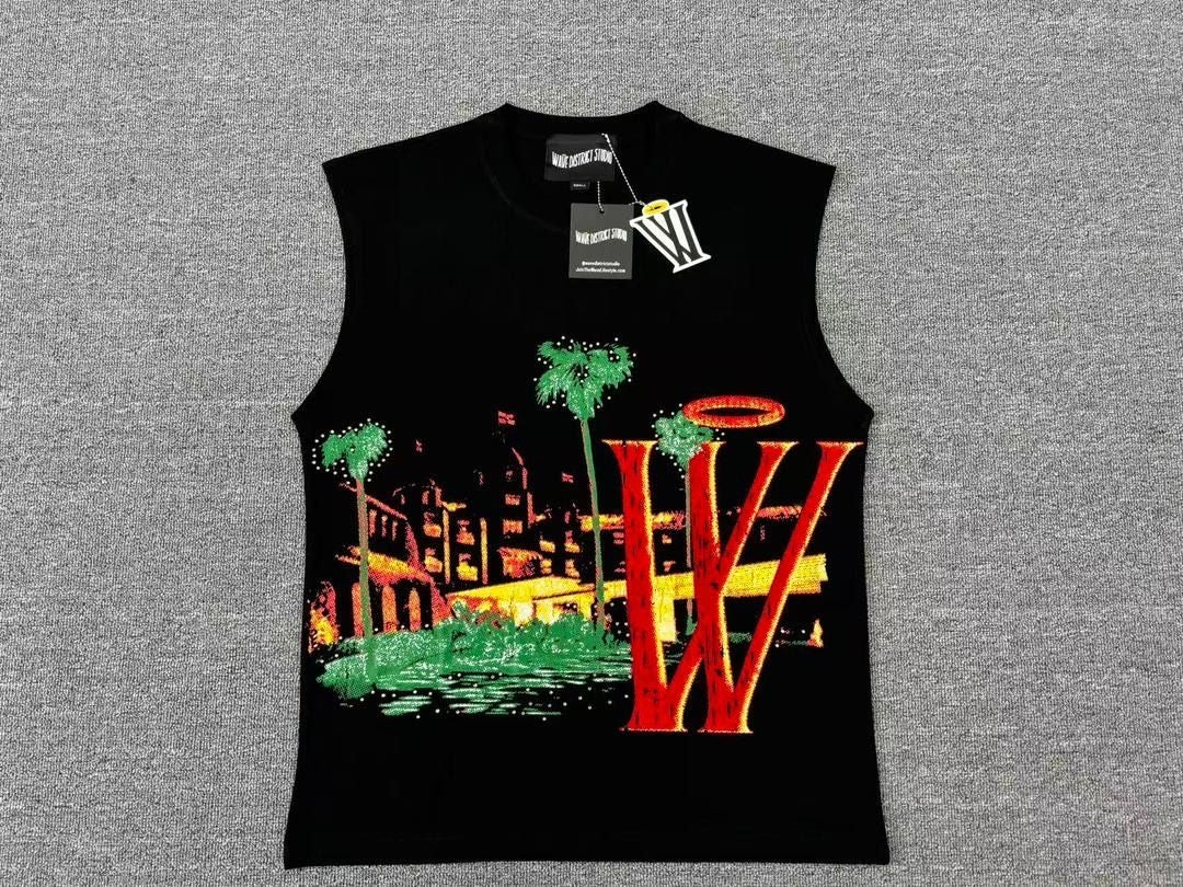 PATRIA & LIBERTAD (WHITE) SLEEVELESS (WDS-SLOO2B)