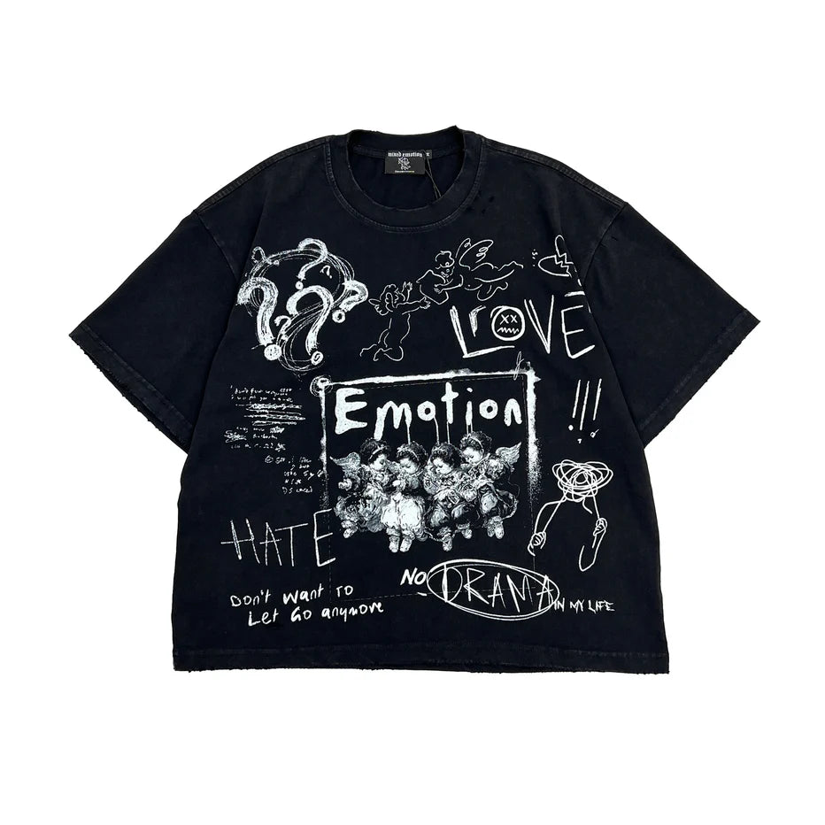 MIXED EMOTION CHAOS TEE