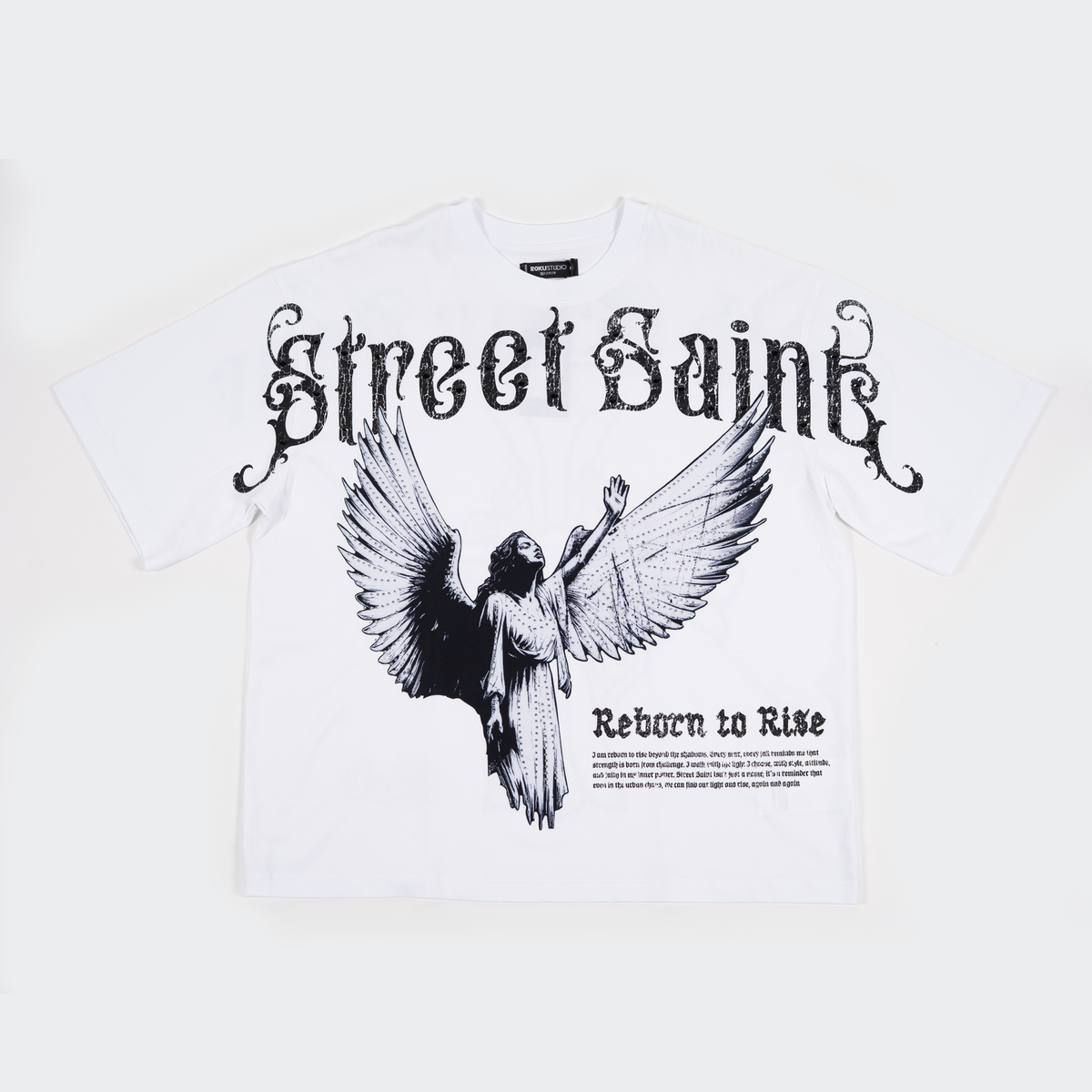 ROKU STUDIOS STREET SAINTS BOXY TEE
