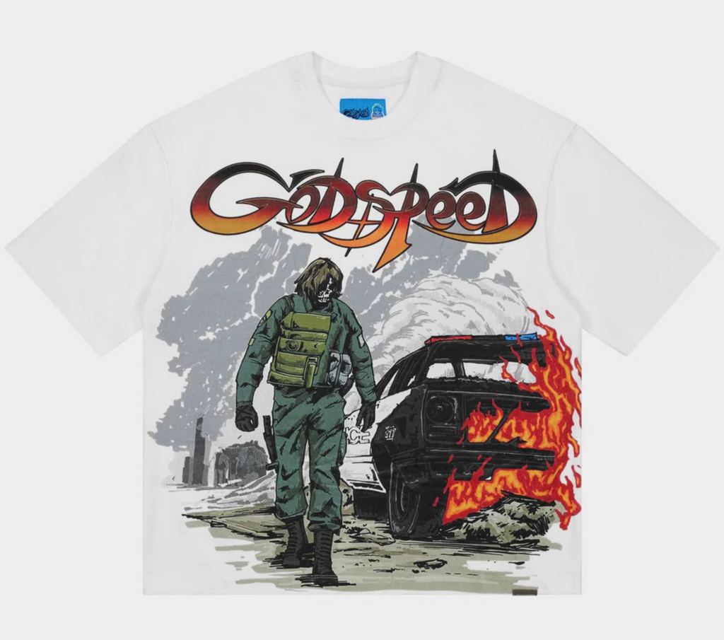GODSPEED KHAOS-T-SHIRT-NG-WHITE