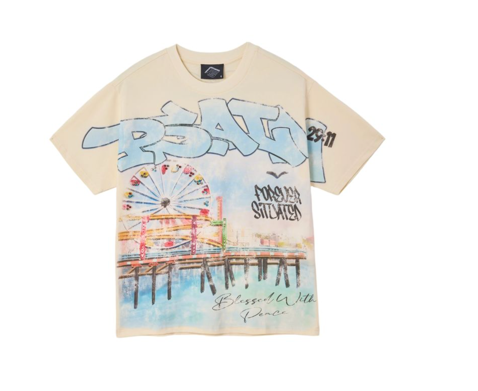 FOREVER SITUATED | PSALM CREAM TEE