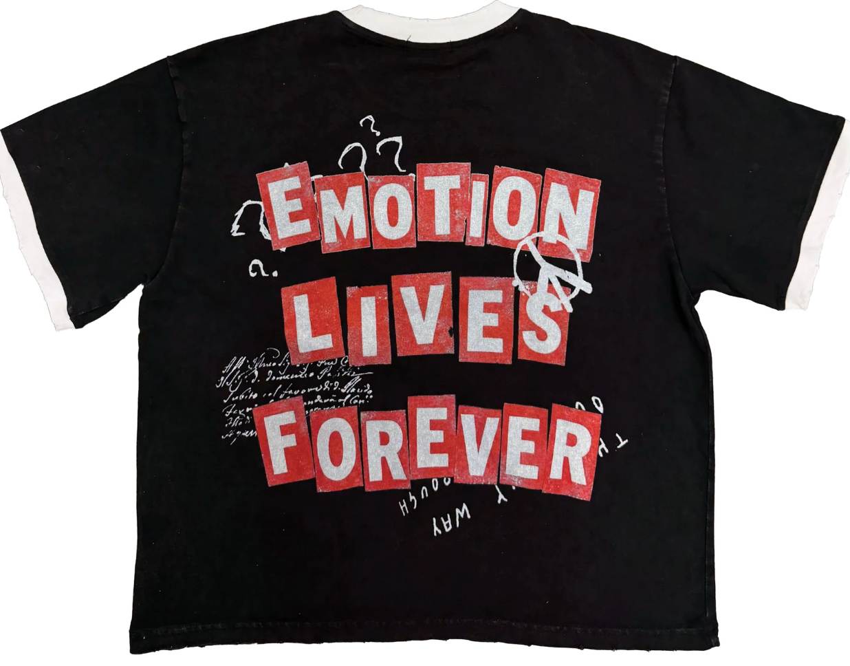 MIXED EMOTION Black “Static” Tee