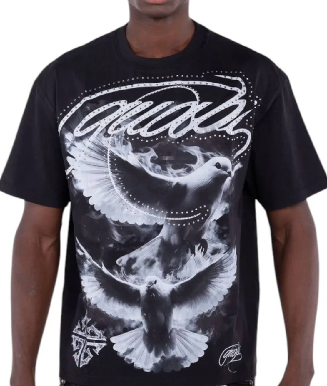 Guapi Ascension Rhinestone Graphic T-Shirt
