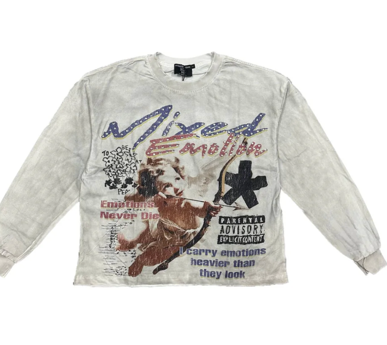 MIXED EMOTION Triplets long sleeve