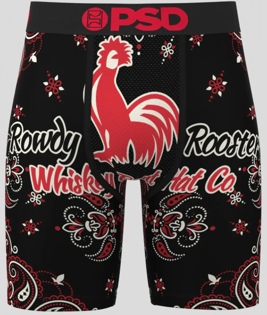 PSD WB RPWDY ROSSTER Whiskey Bent BLACK-RED
