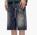 VALABASAS MUSE-SHORTS-DARK-BLUE-WASH