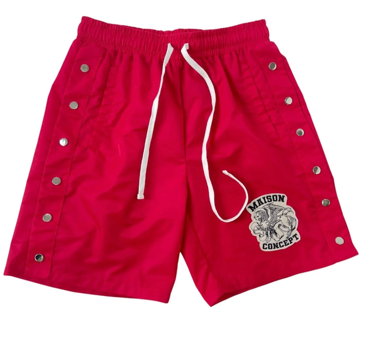 CONCEPT LA MAISON CON TOP & SHORTS 'GREY'RED'