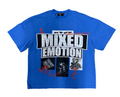 MIXED EMOTION 'LOST IDENTITY TEE  BLUE