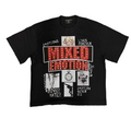 MIXED EMOTIN LOST IDENTITY TEE BLACK