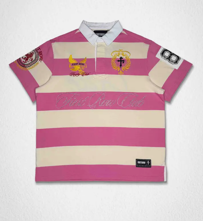 FIRST ROW SOFT BLOOM CLUB POLO SHIRT