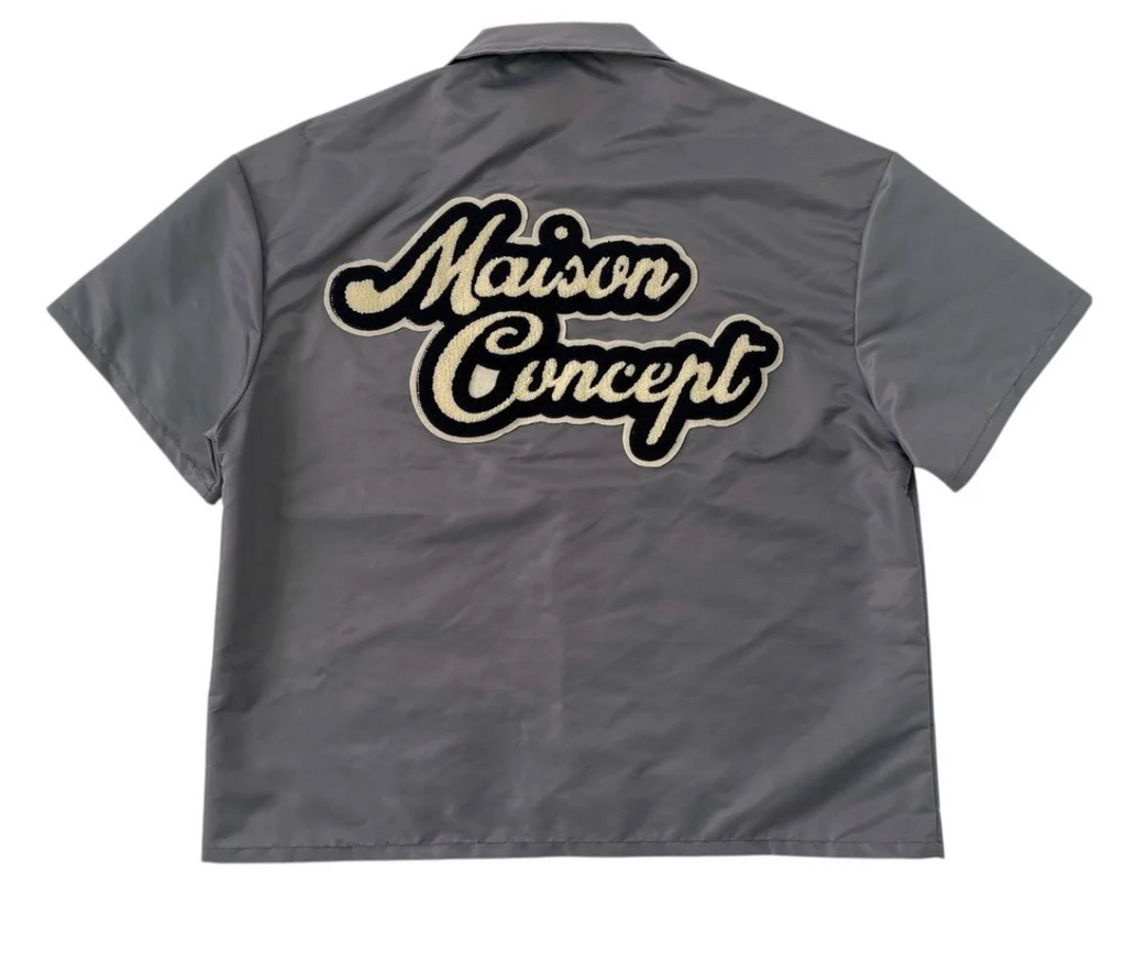 CONCEPT LA MAISON CON TOP & SHORTS 'GREY'RED'